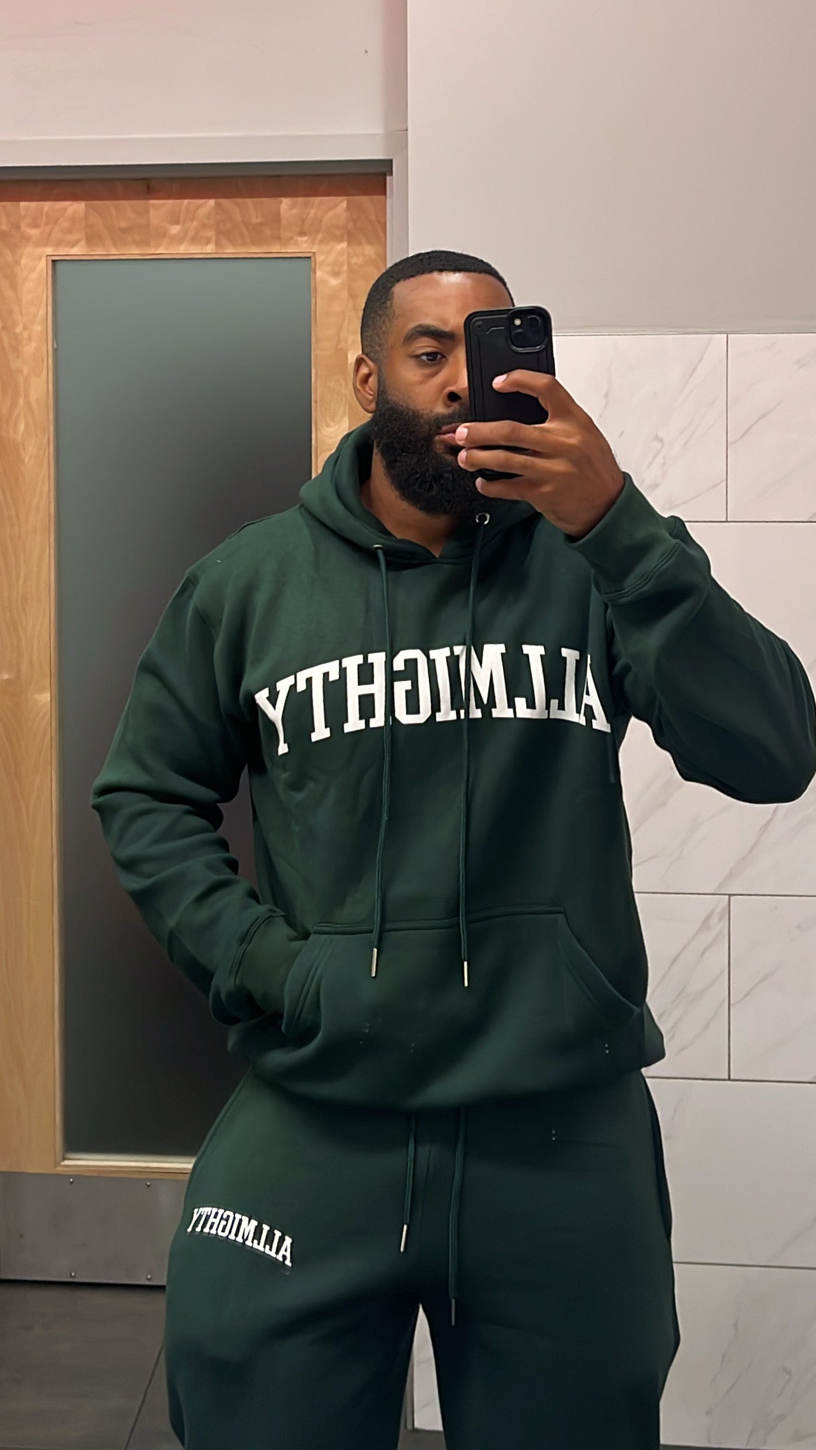 ALLMIGHTY GREEN SWEATSUIT